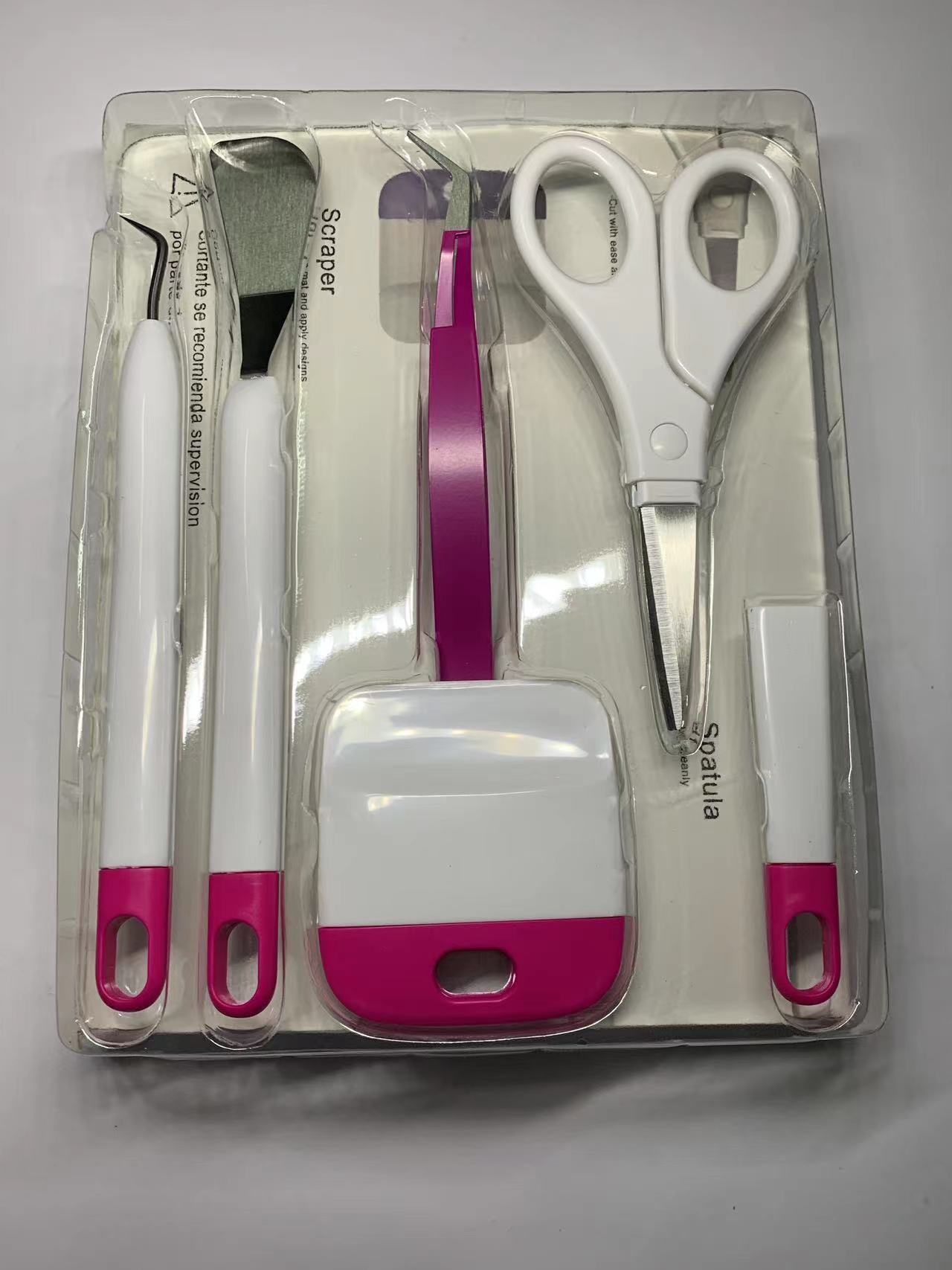 Transfronteriza nueva herramienta de escarda de vinilo Pinzas raspador de letras película herramienta de bricolaje cricut herramienta traje