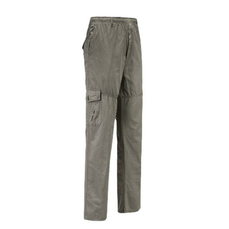Warm cotton casual trousers, plus size