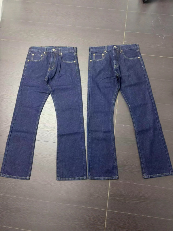 Feel Free to Compare! Yyj's Own 517 Original Cow 14oz Denim Seersucker Is Different from Ordinary Denim Fabrics