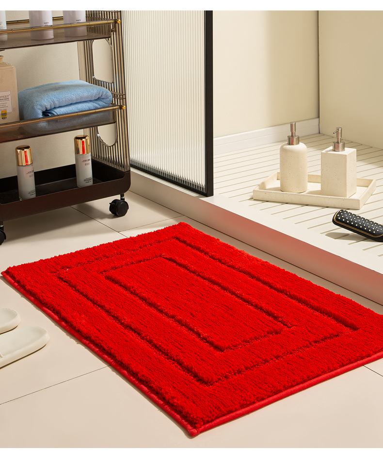 Saugfähige Badezimmer Wc Bodenmatte Rutschfester Vorleger_voghion.com