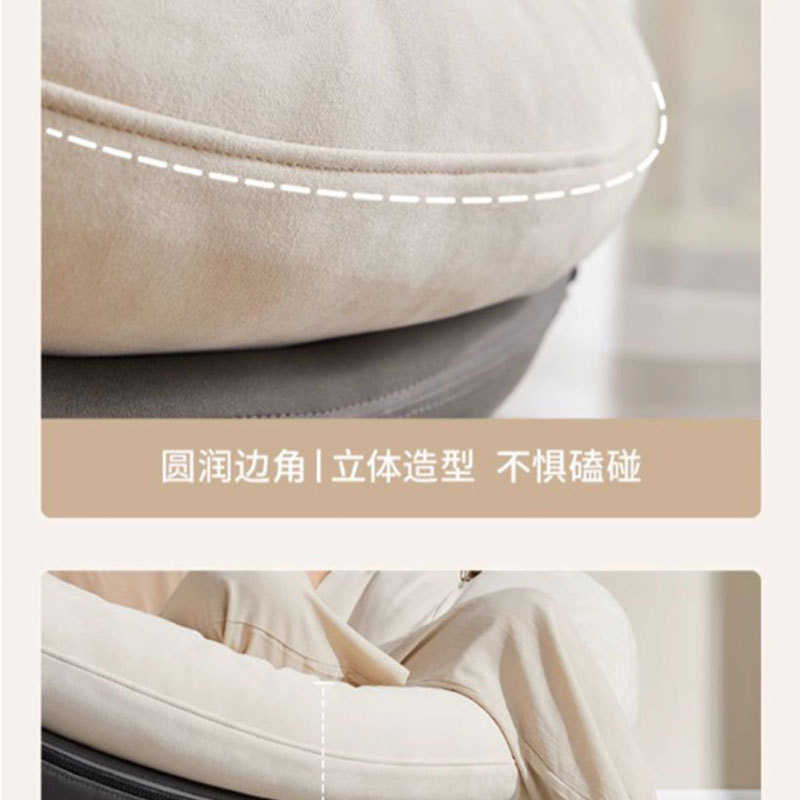 简约现代摇椅客厅轻奢企鹅软椅懒人沙发单人休闲躺椅阳台蛋壳椅|undefined