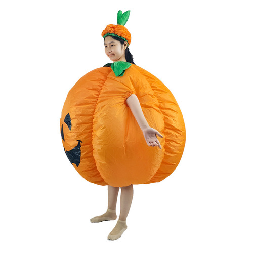 Pumpkin ornaments Ghost Festival stage performance cartoon doll walking inflatable costume Halloween decoration pumpkin inflatable costume