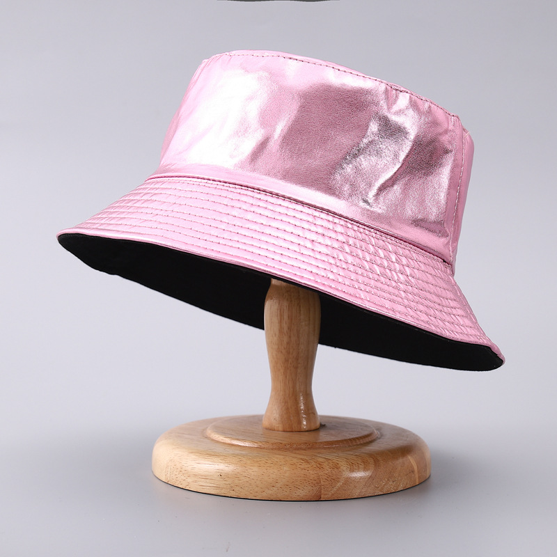 128g Weight Women's Streetwear Solid Color Bucket Hat