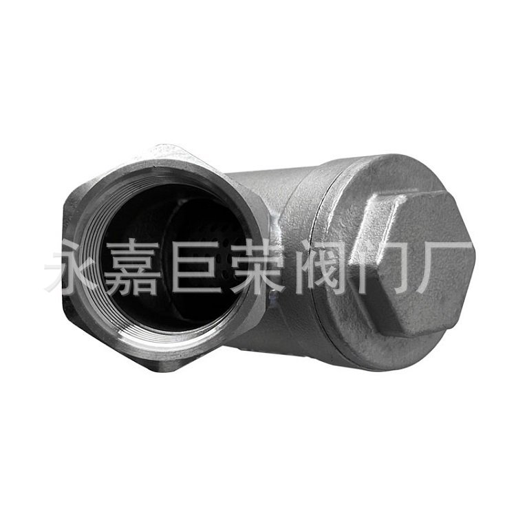 南高 供应gl11w-16p过滤器内螺纹连接不锈钢丝扣y型管道过滤器