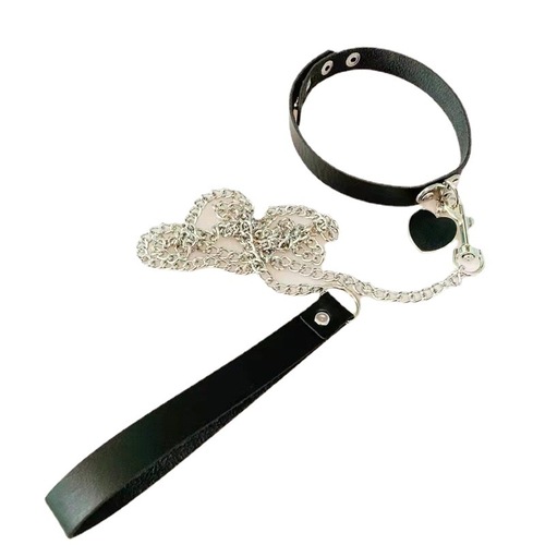 Sex toys for women SM bell collar chain training traction rope binding nipple clamp sex toy role play