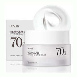 Anua Heartleaf 70%强效面霜保湿霜韩国50ml