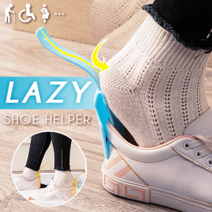 New Cross-border Lazy shoes Lazy Shoe Puller Easy Shoe Wearing Tool Plastic 5 Color Non-bending Shoe Wearing Tool