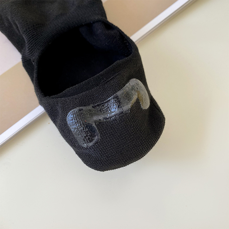 Calcetines de tobillo calcetines invisibles antideslizantes para mujer calcetines de algodón de corte bajo japonés de color caramelo de verano para mujer calcetines de mujer zhuji al por mayor