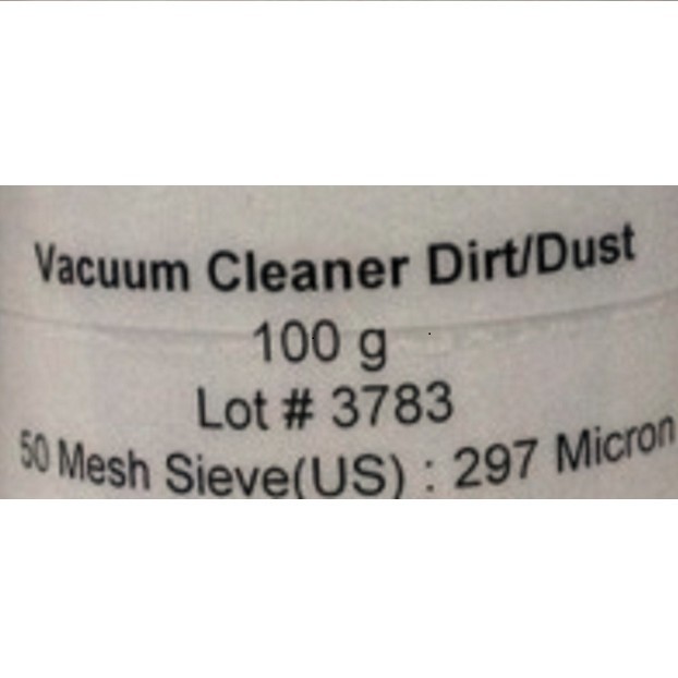 Vacuum Cleaner Dust/Dirt 真空吸尘器用尘土（#50筛网/297微米）