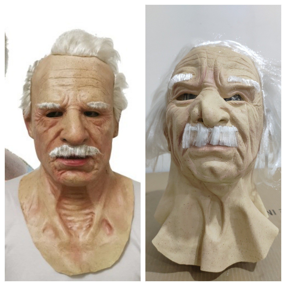 흰 머리를 가진 노인-B