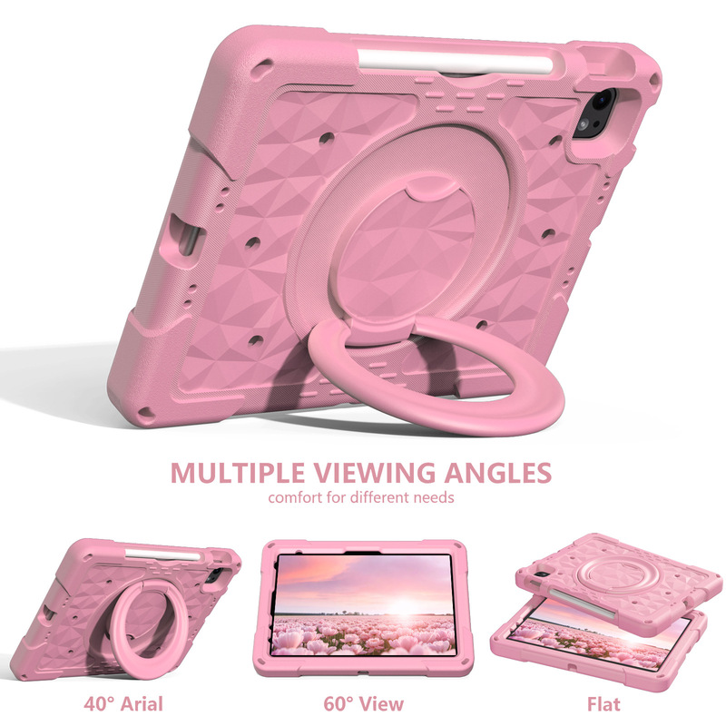 Suitable for iPad A16 protective case, Air8 ring handle, Pro11 rotating stand, Air5 full-cover EVA anti-drop case Suitable for iPad A16 protective case, Air8 ring handle, Pro11 rotating stand, Air5 full-cover EVA anti-drop case
