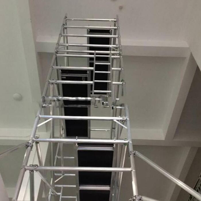 custom 出口欧标检修平台铝合金脚手架价格表创意款一件起订脚手