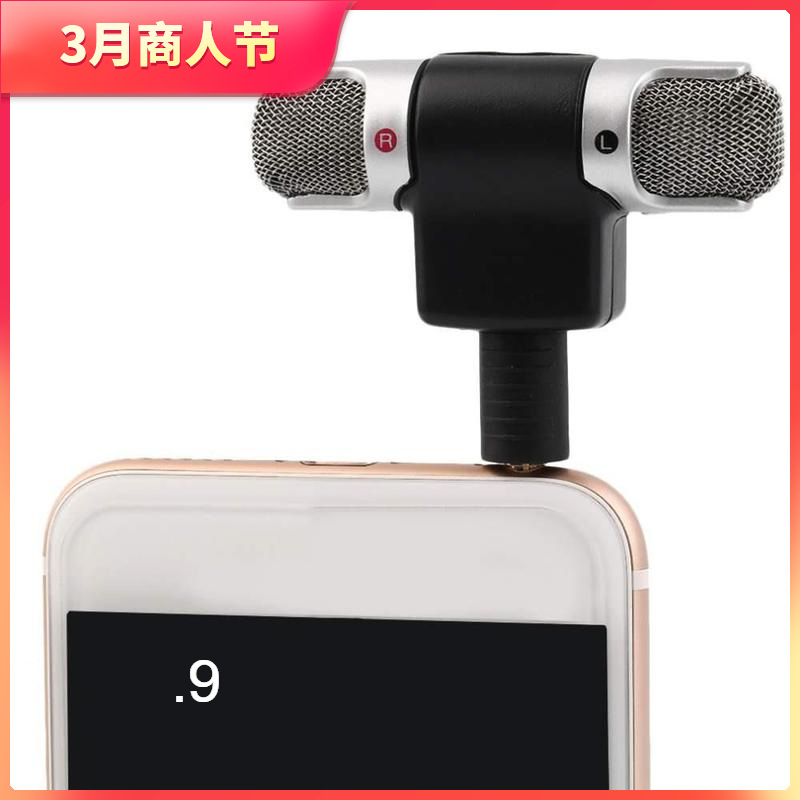 -Mini Mic Microphone for Recorder Mobile...