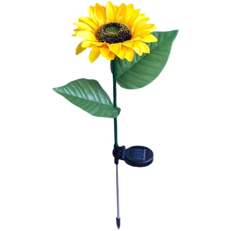 Luz solar de pino y ciprés al aire libre girasol jardín jardín globo aerostático juncos decoración al aire libre bola de diente de león