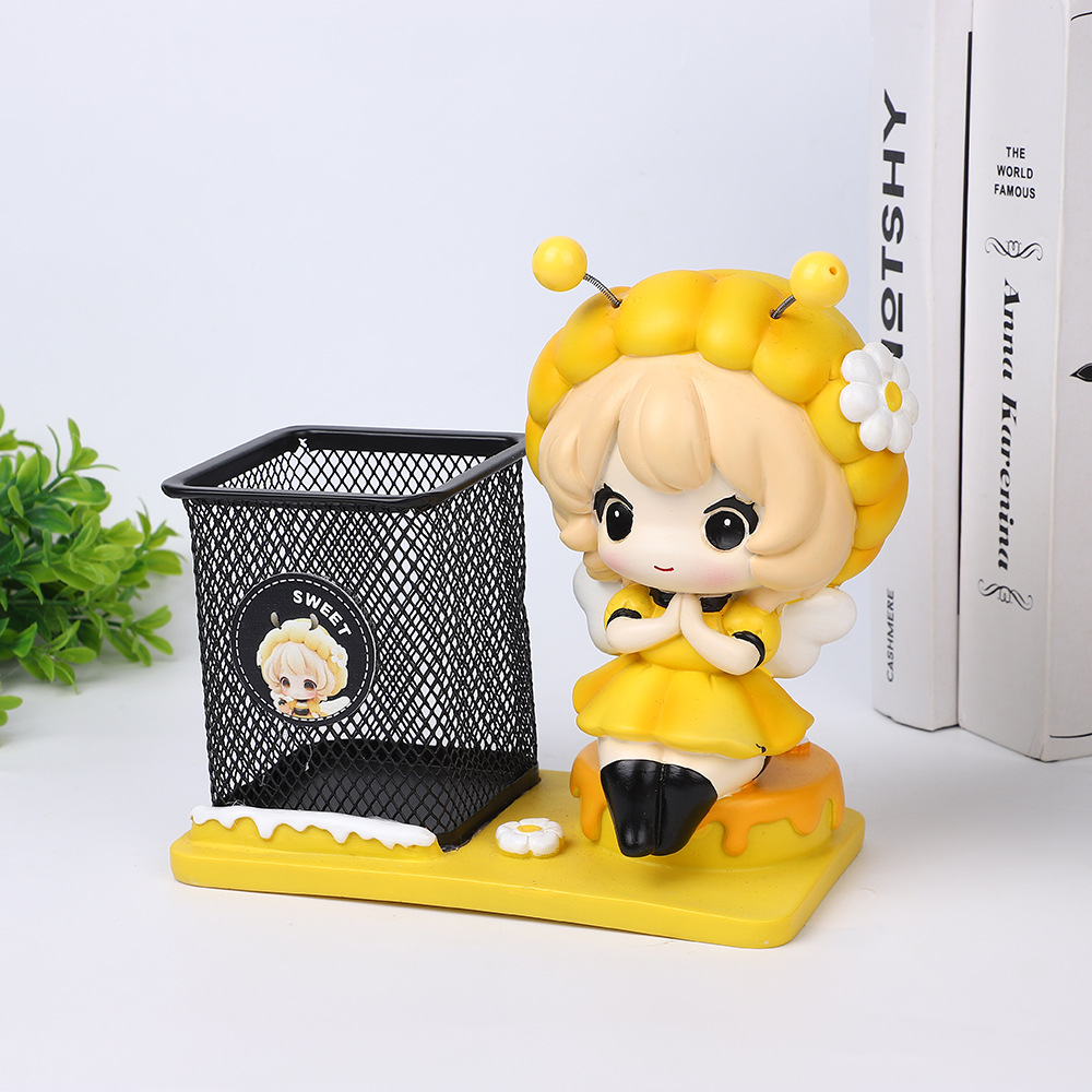 Portalápices de Harry Potter de gran capacidad, multifunción, estilo ins, almacenamiento de escritorio simple, artefacto, papelería para estudiantes, oficina