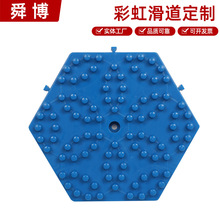 户外儿童乐园彩虹滑道四季通用景区网红七彩旱雪滑梯厂家批发