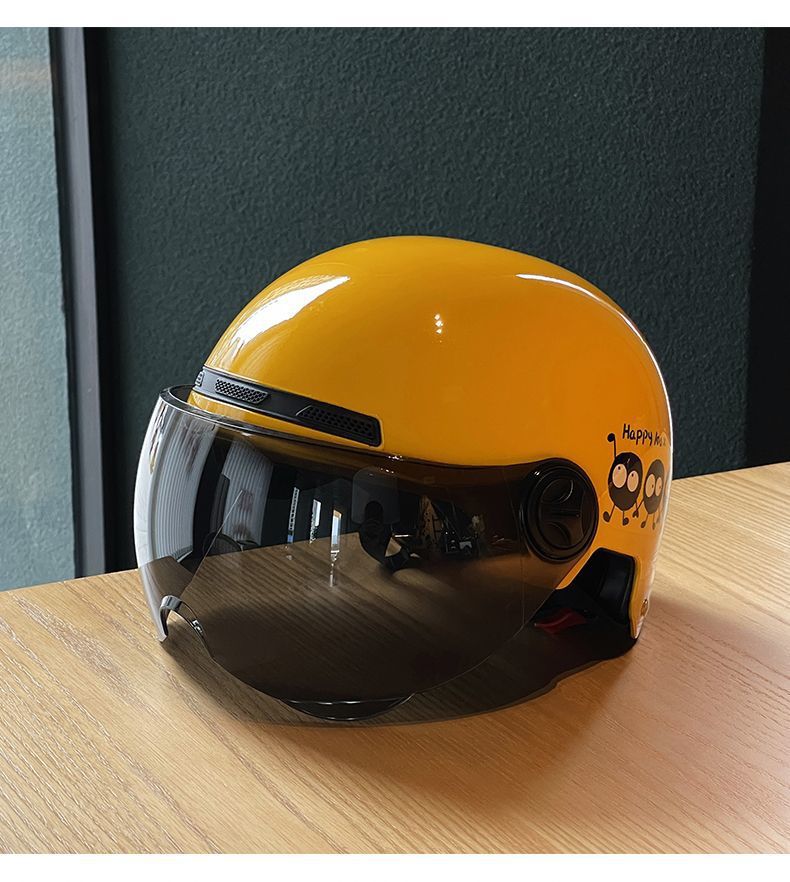 3C Certified Electric Motorcycle Helmet Sunscreen Half Helmet