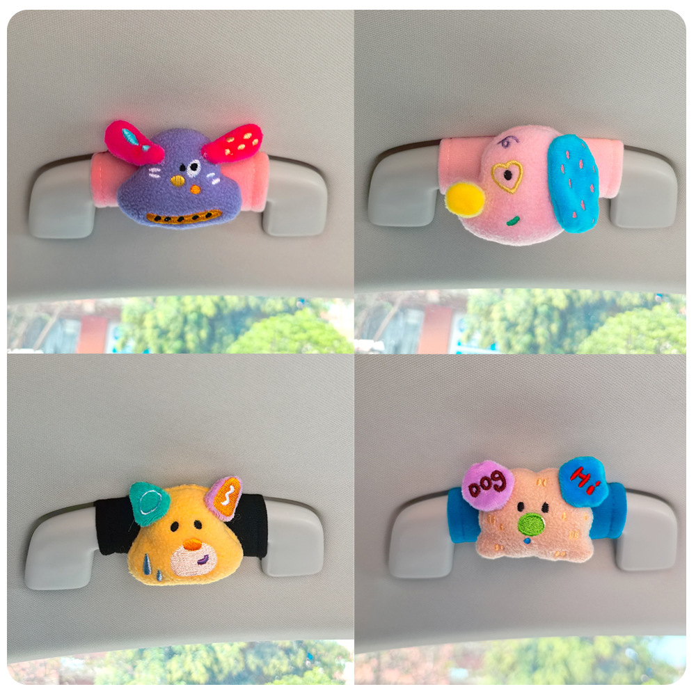 Nuevos productos creativos y cuidadosos mango de automóvil masculino y femenino universal mango de puerta interior cubierta guante de techo