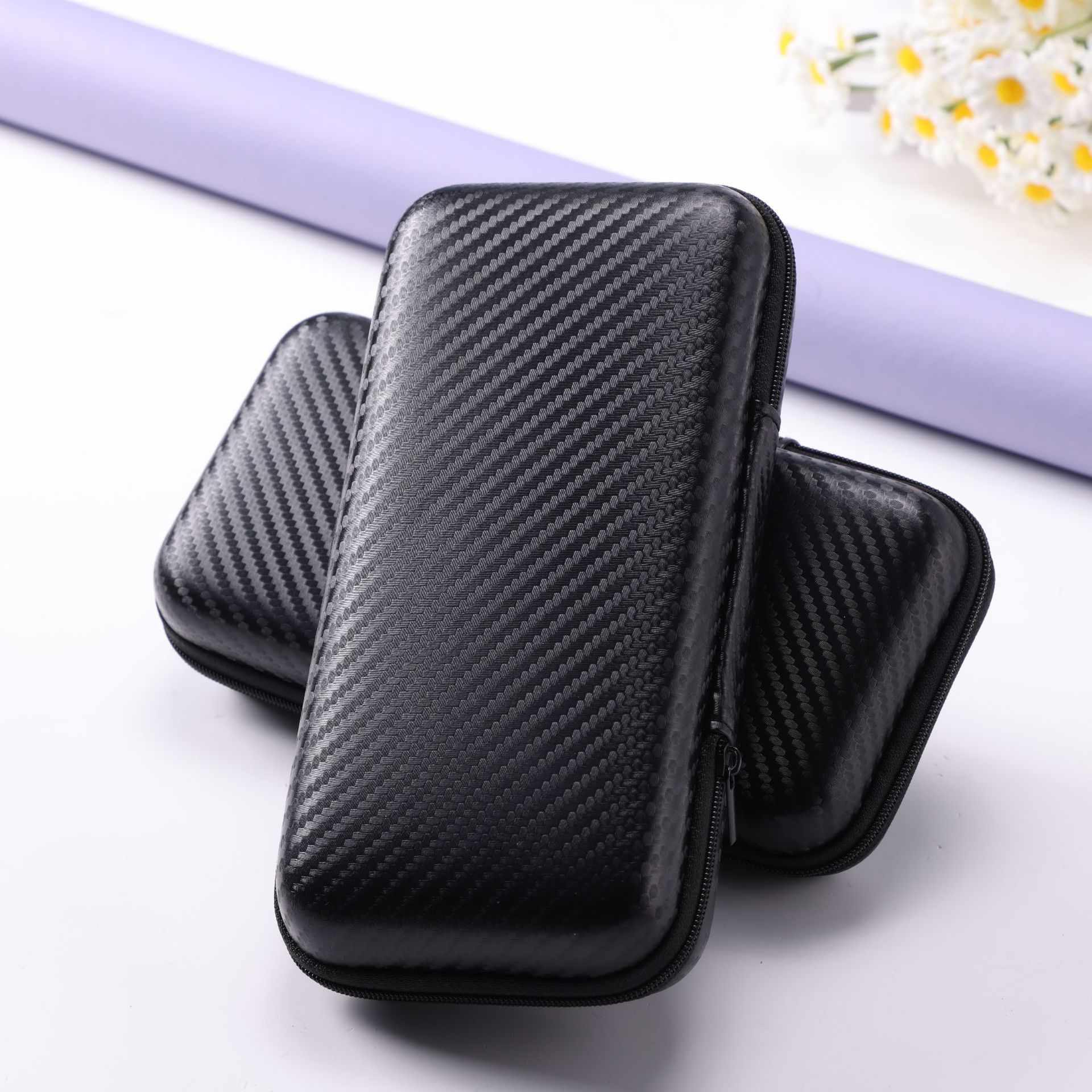 Bolsa de disco duro de 2,5 pulgadas Bolsa De EVA caja de embalaje de productos electrónicos bolsa de auriculares EVA cable de datos cargador bolsa de almacenamiento
