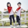 短袖儿童夏季小学生园服