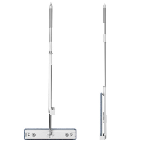 Manufacturer of lazy household large mopping artifact, water-absorbing, hand-washable, dry and wet dual-use replacement cloth rotating flat mop