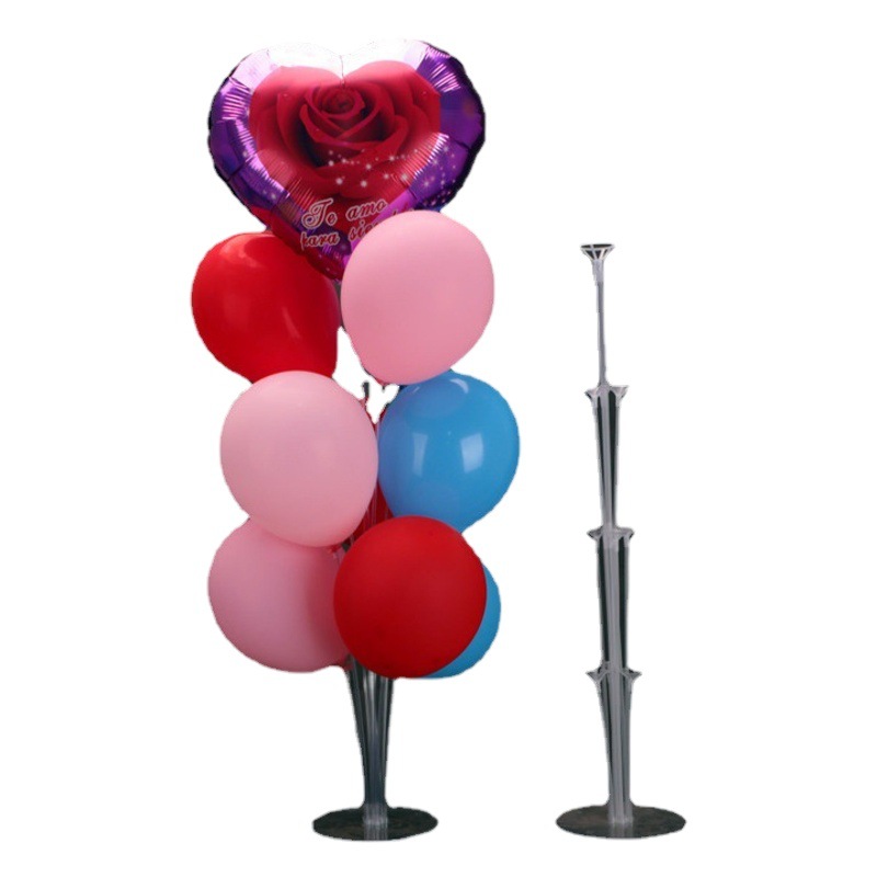 New Balloon Table Floating Transparent Bracket Transparent Balloon Tree Table Floating Bracket Desktop Balloon Bracket