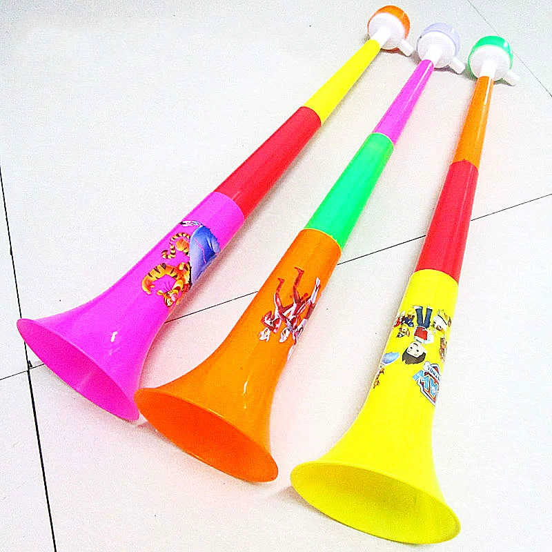 Big telescopic plastic loudspeaker, props, children's megaphone, toy, wholesale