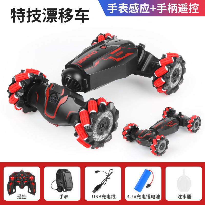 Gesto de inducción giro truco luz spray control remoto vehículo todoterreno para niños escalada eléctrica juguete transfronterizo coche de control remoto