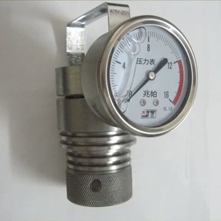IMPA 652632爆发压力表指示器0-160kgf/cm²爆发表船用柴油压力表