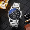 Men's watch, fashionable steel belt, quartz watches, swiss watch, Birthday gift, wholesale