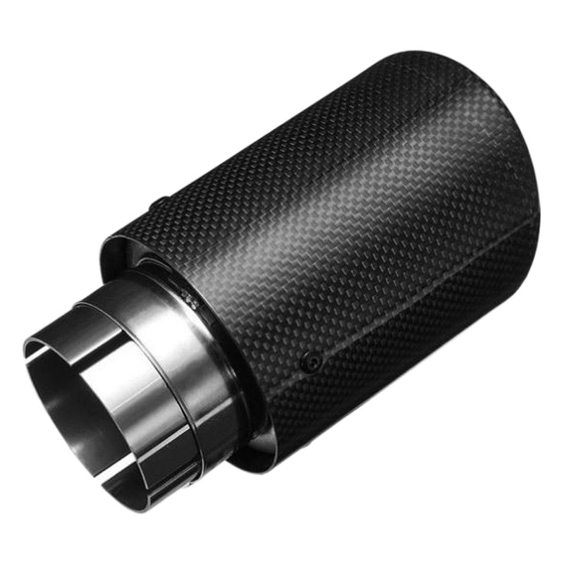 Suministro directo de fábrica 89mm calibre curling boca redonda adecuado para Mercedes-Benz bmw audi Jaguar coche fibra de carbono cola garganta