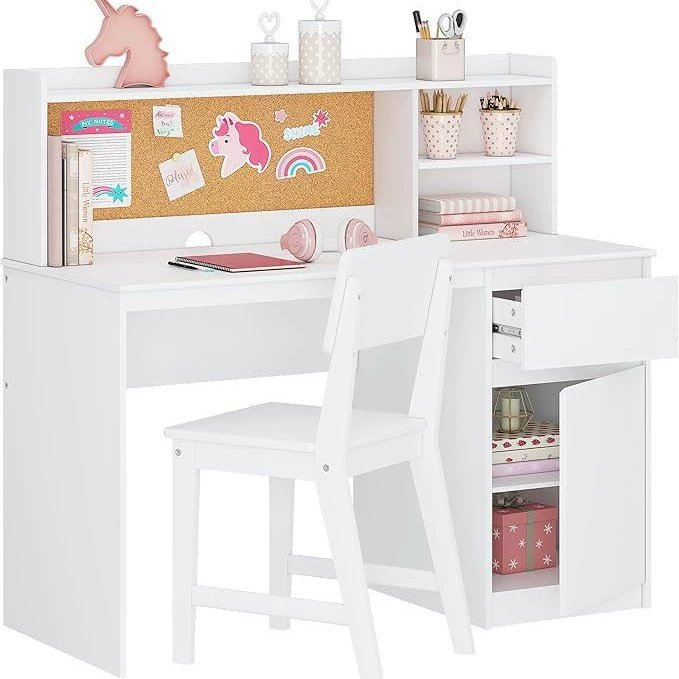 Детские учебные столы и стулья, новый многофункциональный шкаф для хранения, деревянный письменный стол для студентов, учебный стол, художественный стол