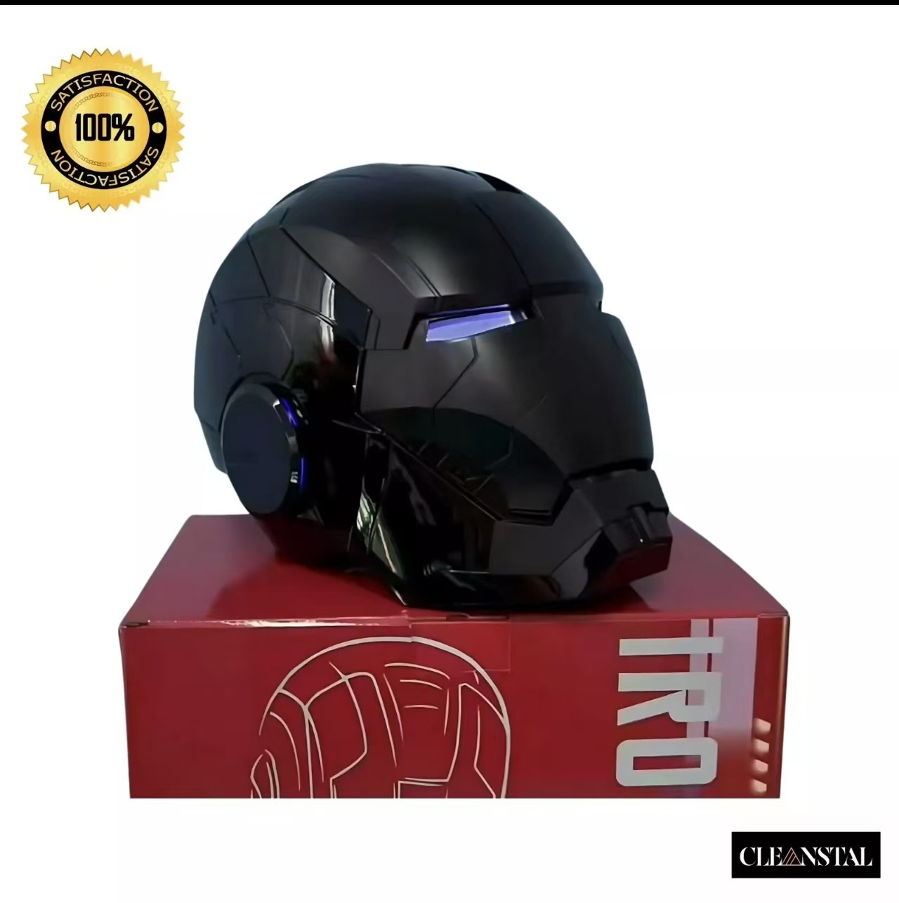 2025 New Iron Man Helmet Black Gold/Silver Voice Control Mask