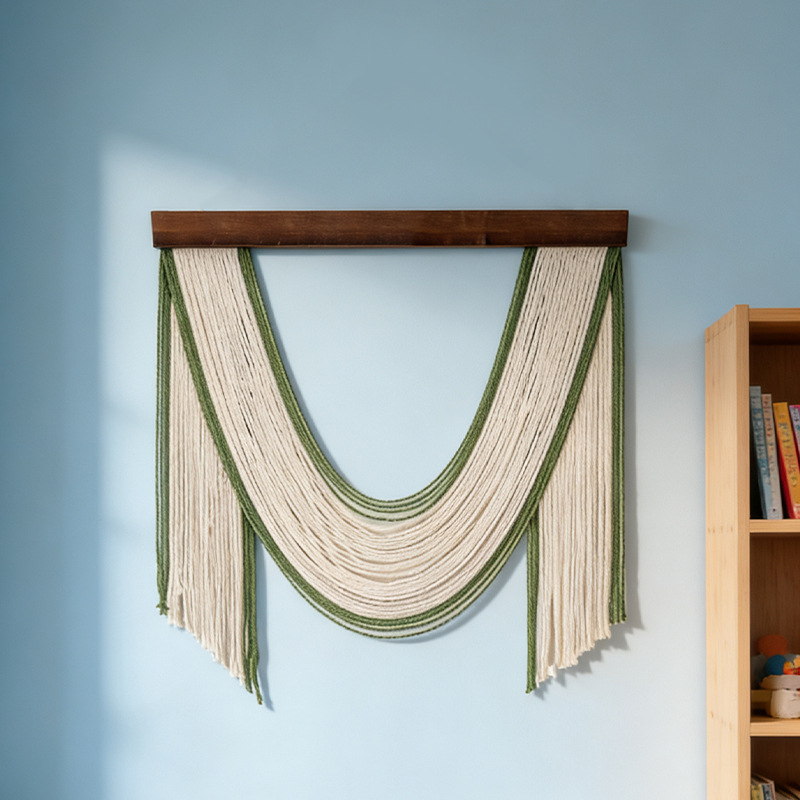 Cross-Border New Style Home Background Decoration Handmade Woven Tapestry Bohemian Living Room Room Homestay Ethnic Style