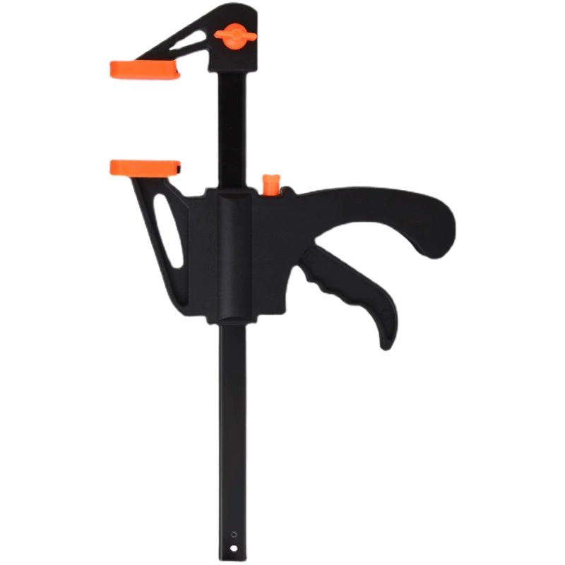 Утолщенный Регулируемый спусковой крючок Быстрый F-образный зажим для крепления деревянной пластины сильный быстрый фиксатор под прямым углом устройство для затяжки пластины