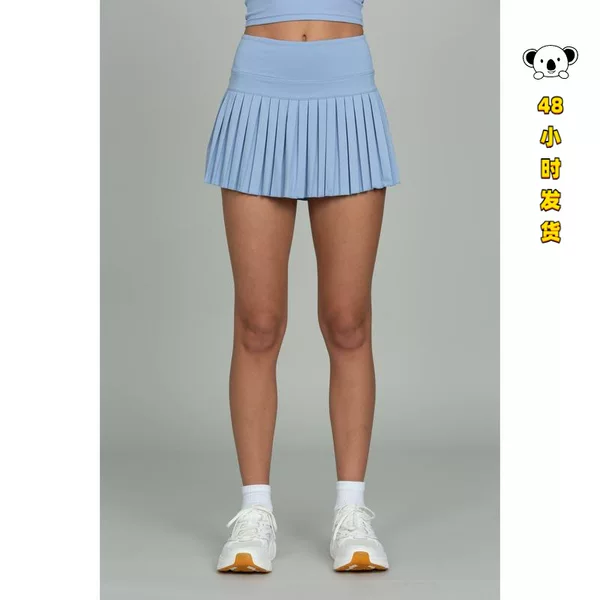 K 68047 Split Pocket Pleated Skirt