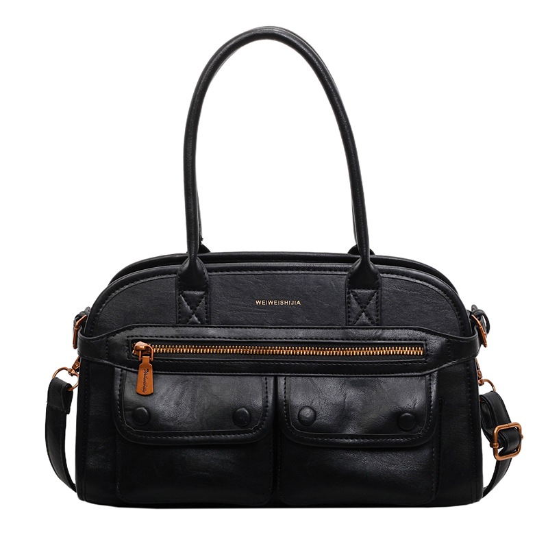 Maletín retro de viaje europeo y americano 2025 nuevo bolso de mano de moda, bolso de hombro de mujer de alto nivel