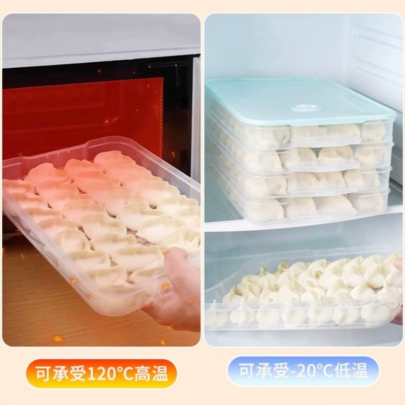 Коробка для пельменей кухонный холодильник хранение пельменей freshness box быстрое замораживание и сортировка seal