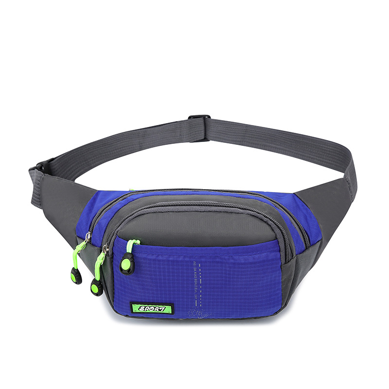 Riñonera deportiva multifuncional resistente al agua y al desgaste para hombre y mujer al aire libre