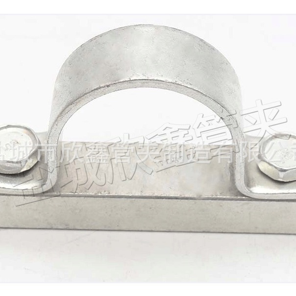 供应 单面不锈钢管夹管道管夹单管夹质量保证 量大从优