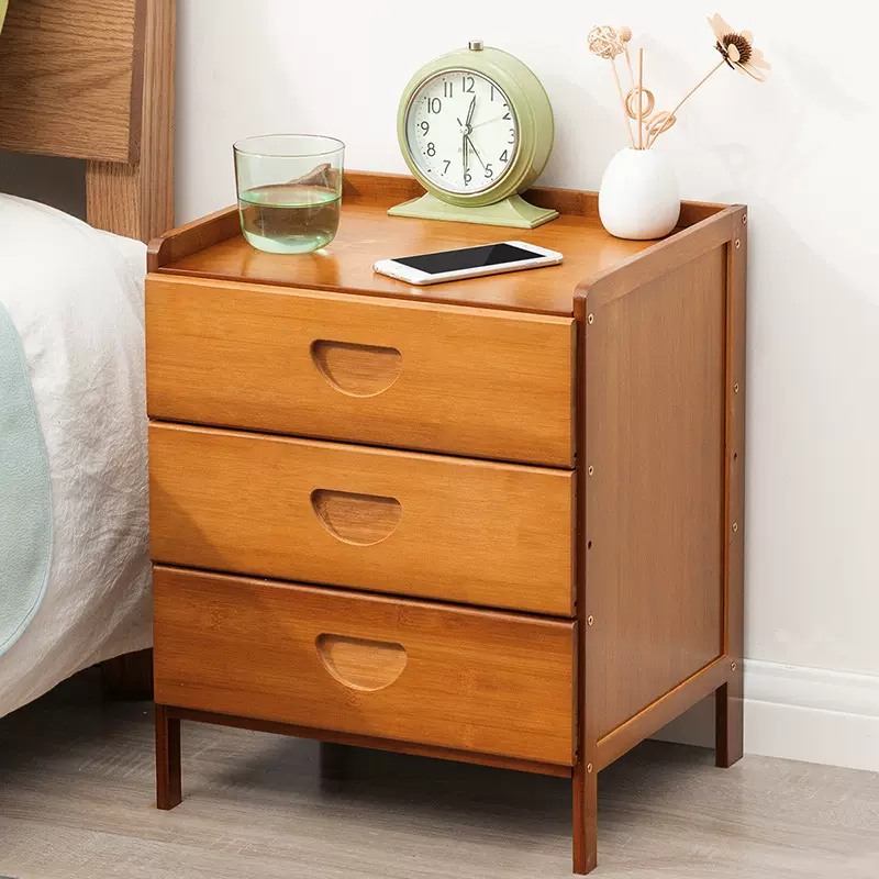 卧室床头柜轻奢高级感小型家用超窄床边柜床头收纳柜边几柜家用