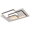 Modern square creative LED ceiling light for bedroom