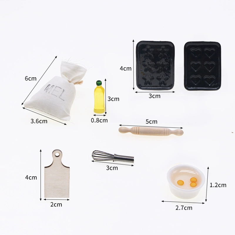 Realistic small doll house, toy, scale 1:12