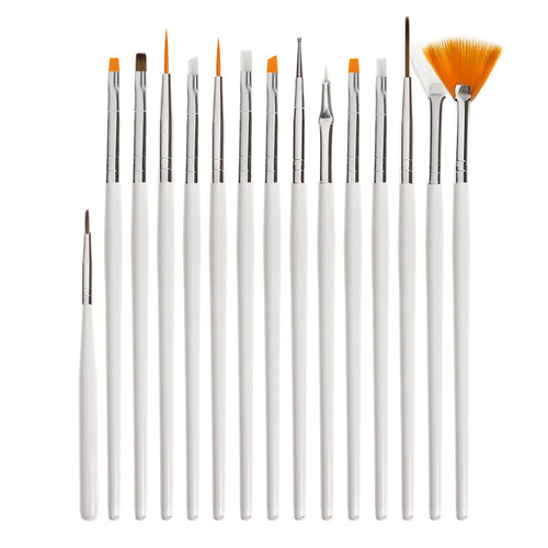 Art painting outline pen wholesale border pen watercolor acrylic brush nail art 15-piece tool set widely used 