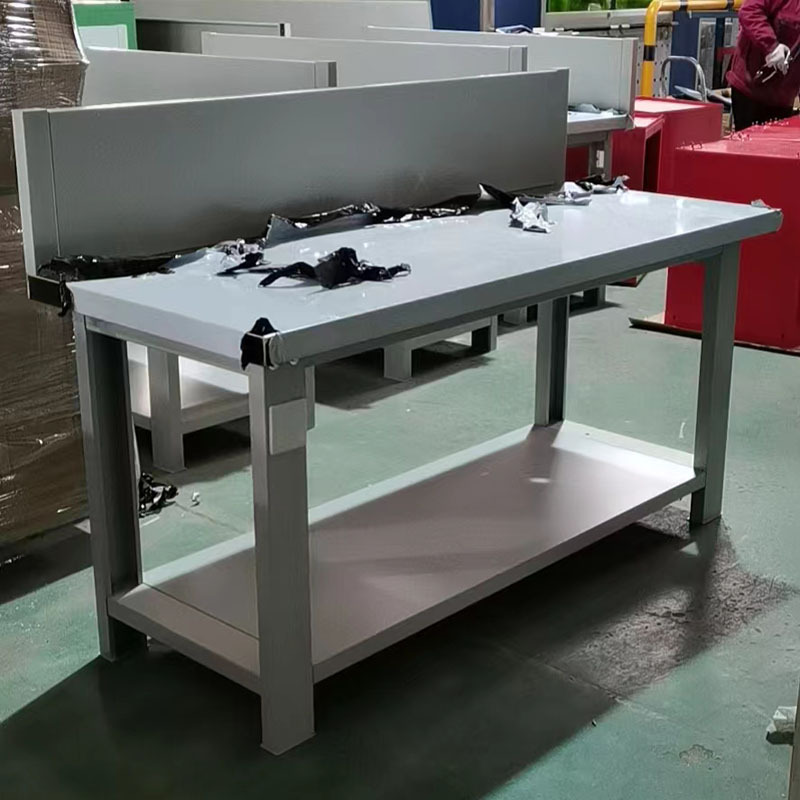 简存供应重型不锈钢工作台 304不锈钢桌面钳工桌 防静电操作台