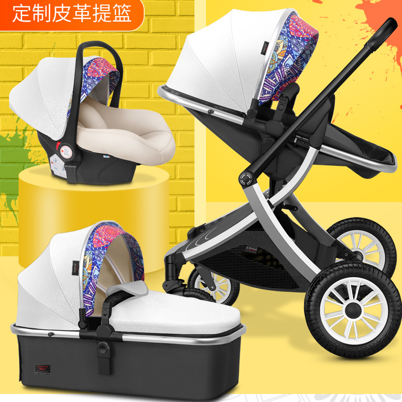 만다라 쓰리인원 [유모차+독립바구니]