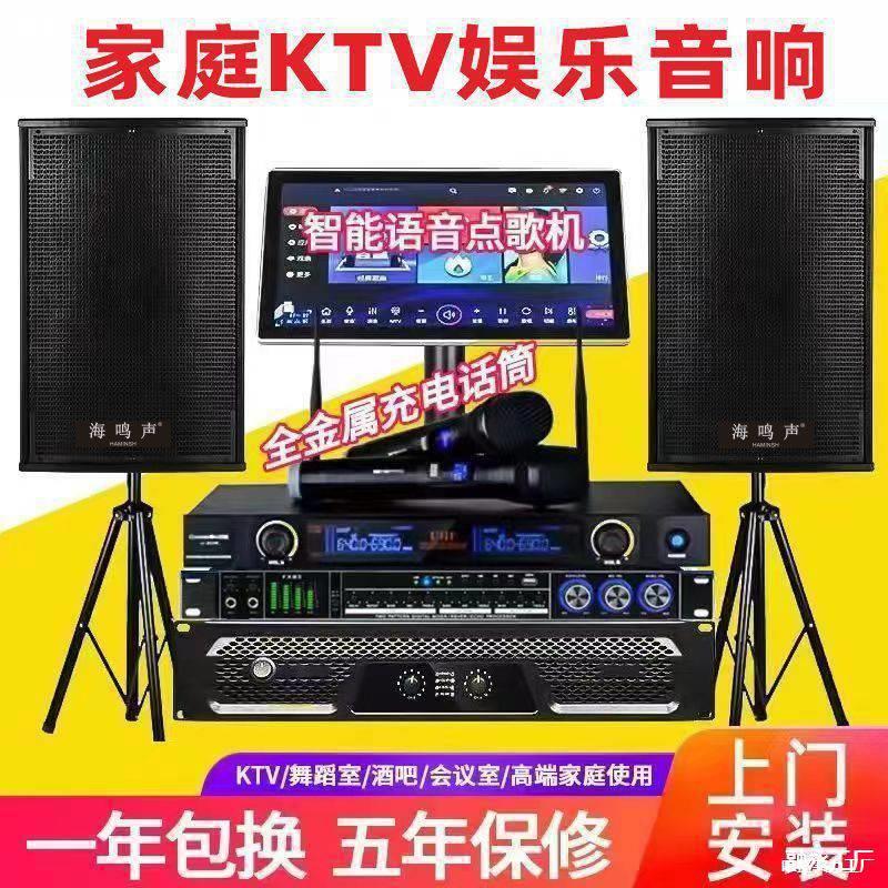 Karaoke Machine Home Ktv Audio Set Karaoke Singing Professional High-Power Home Karaoke Full Set of Speakers