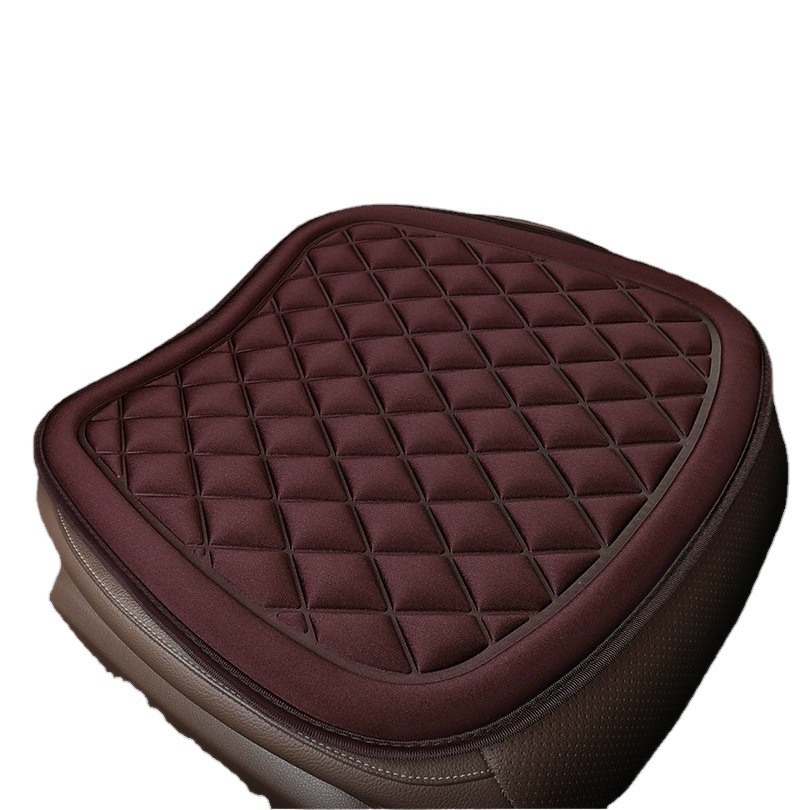 Cross-Border Wholesale Car Seat Cushions, Universal for All Seasons, Summer Three-Piece Set, Single Seat, Front and Rear Row Car Cushions, Cooling Car Seat Cushions
