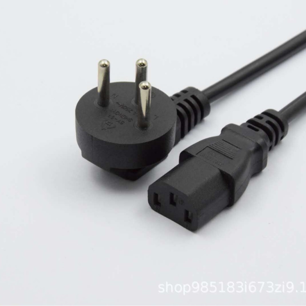 厂家供应各国认证电源线大功率插头工业插巴西16A10A欧标印度南非