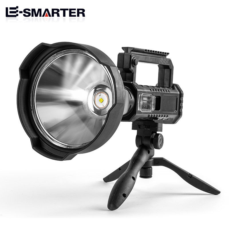 Cruz-frontera multifuncional recargable P50 reflector fuerte linterna de luz al aire libre recargable portátil luz nocturna luz de pesca